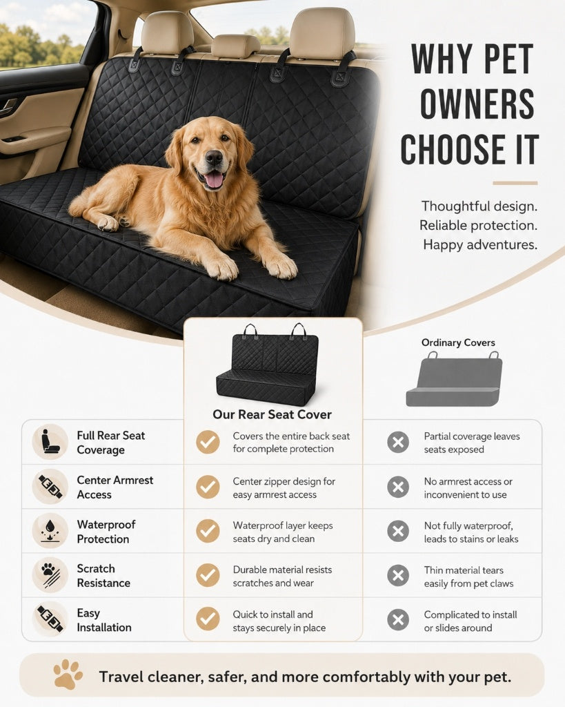 SafePet Car Seat Cover Review Proof