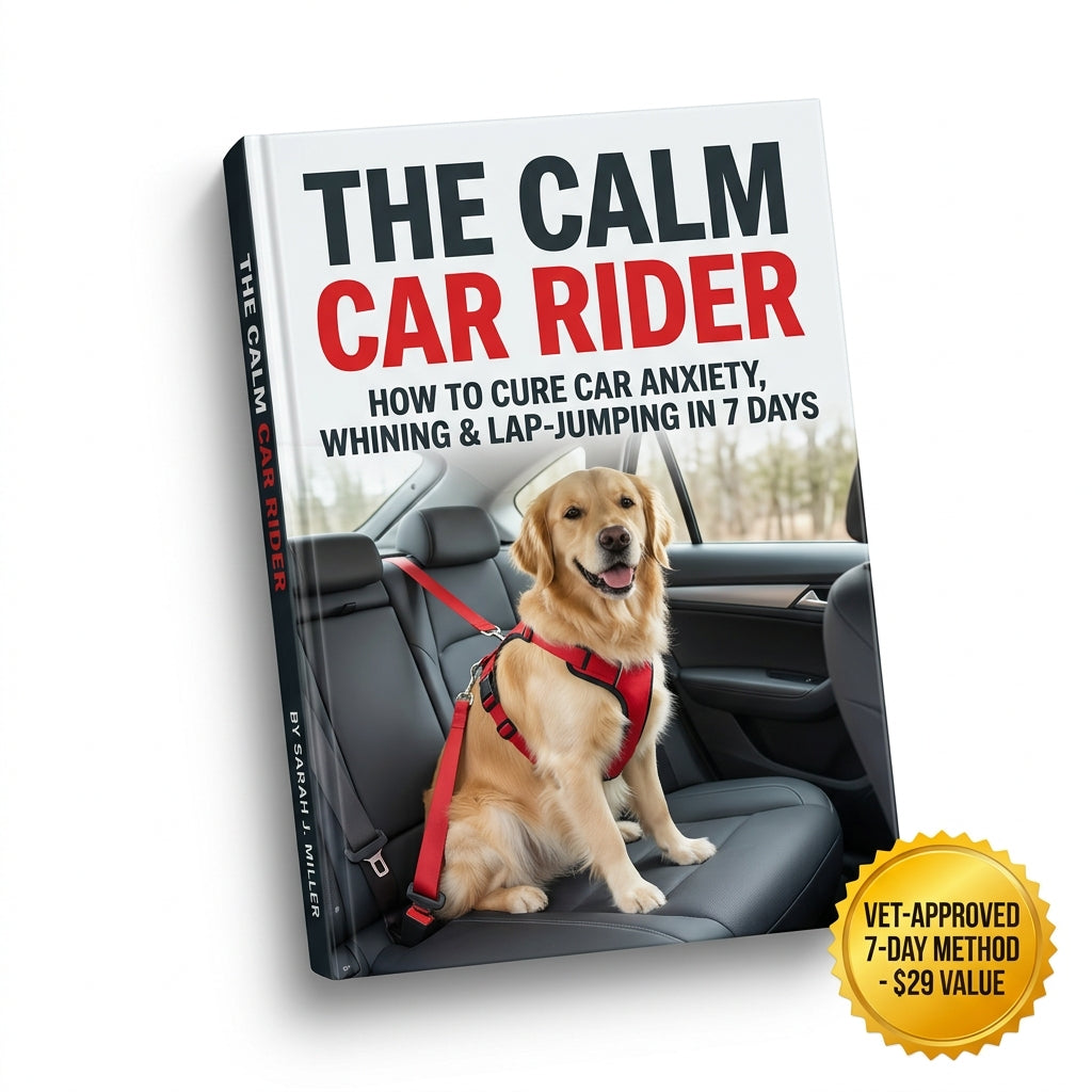 The Calm Car Rider E-Book Cover Mockup
