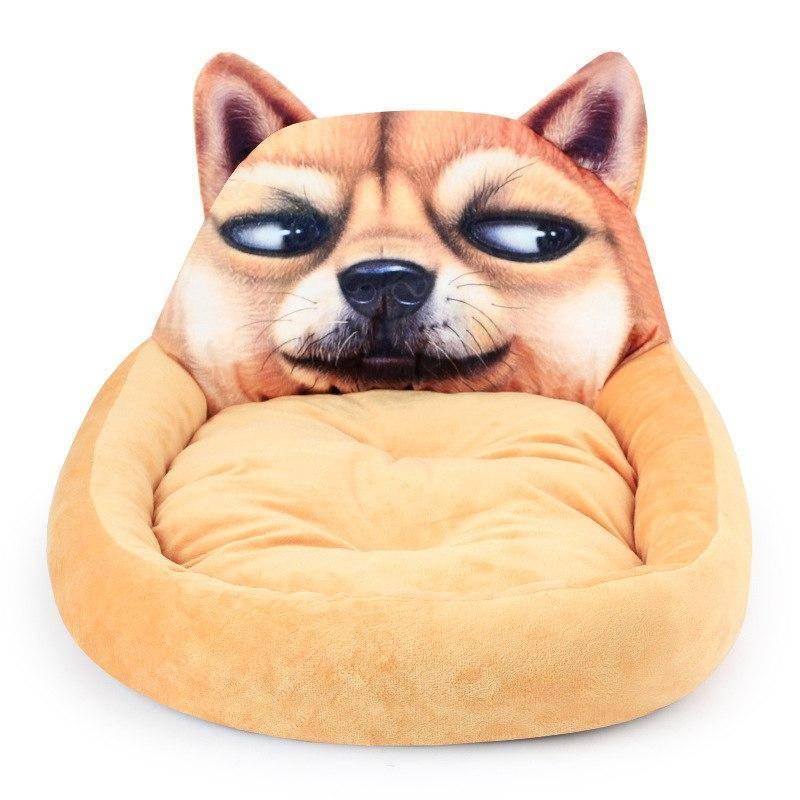 3D Cartoon Ultra Soft Lounger - Dog Safety