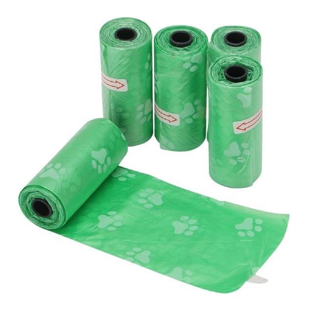 5 Pack Biodegradable Clean-up Bag - Dog Safety