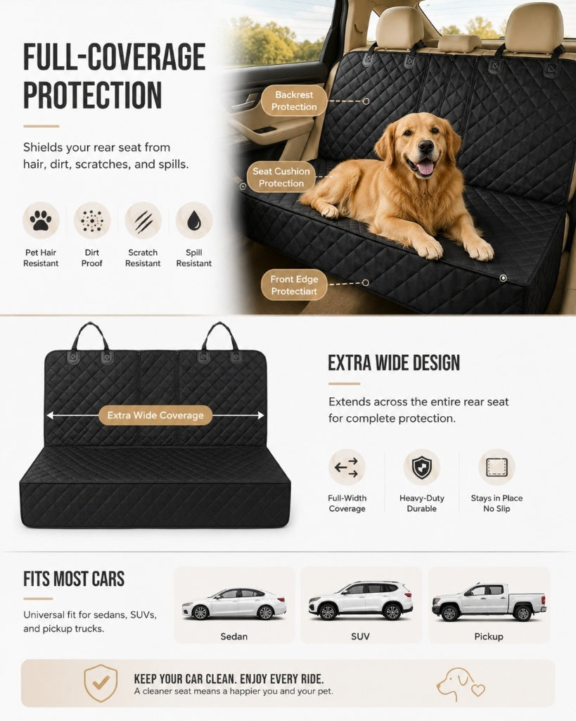 Universal Fit for Cars, SUVs, Trucks